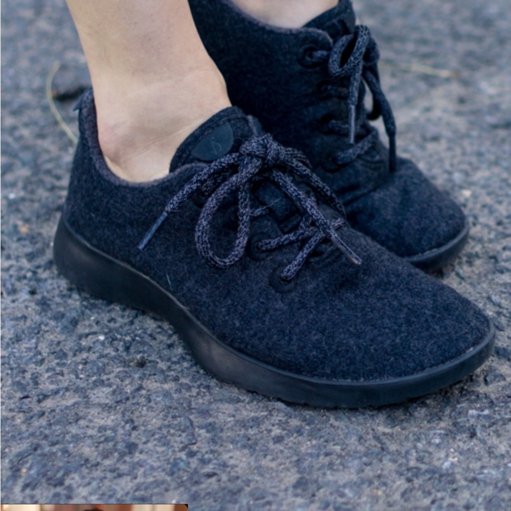 Allbirds Women's Wool Runners Black Size 8